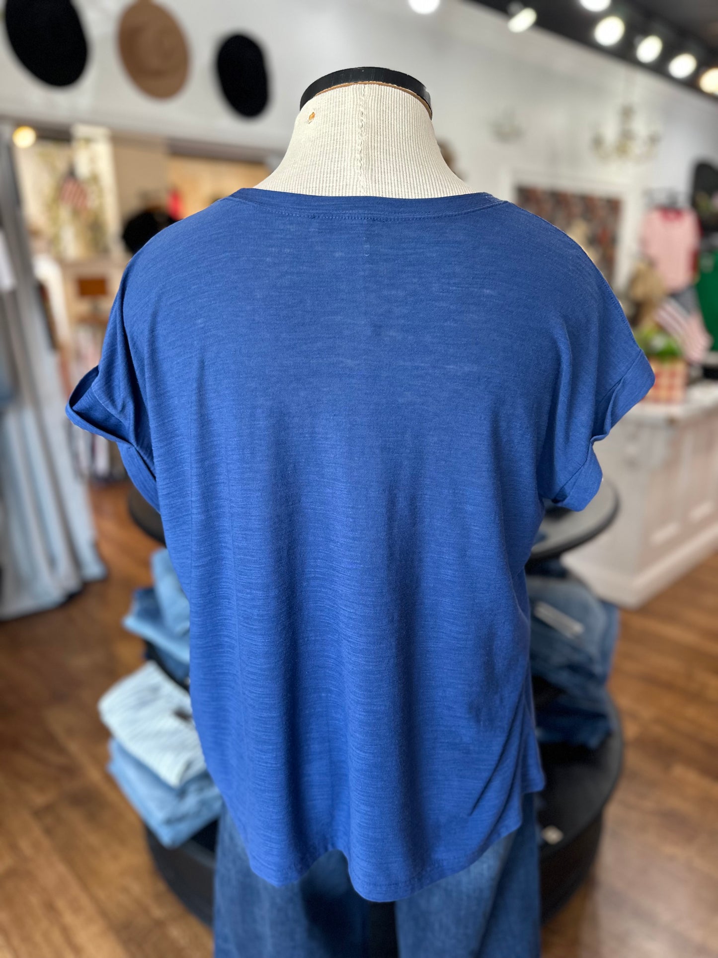 All The Best Tee Shirt ~ Light Navy