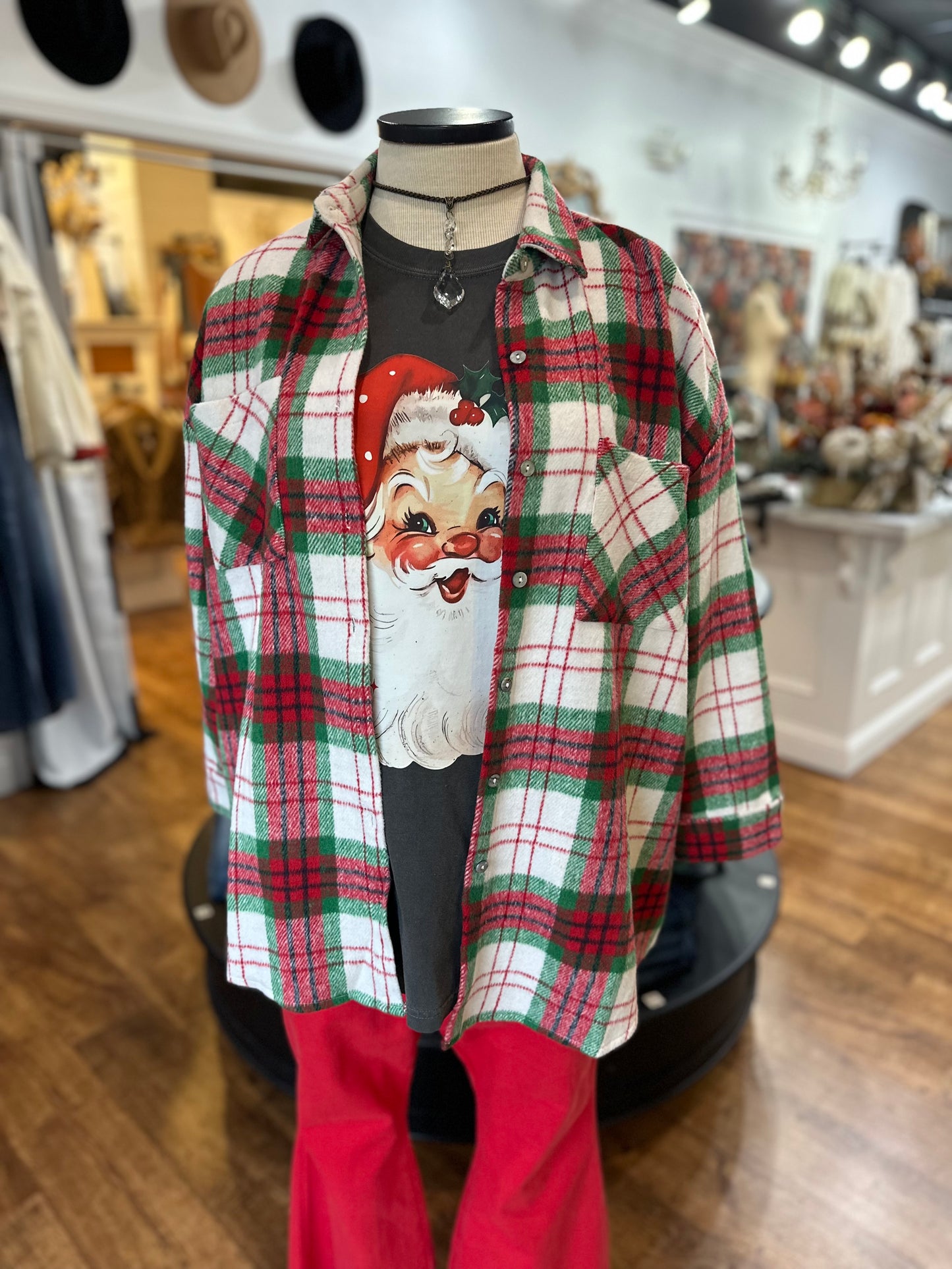 Retro Santa Graphic Tee