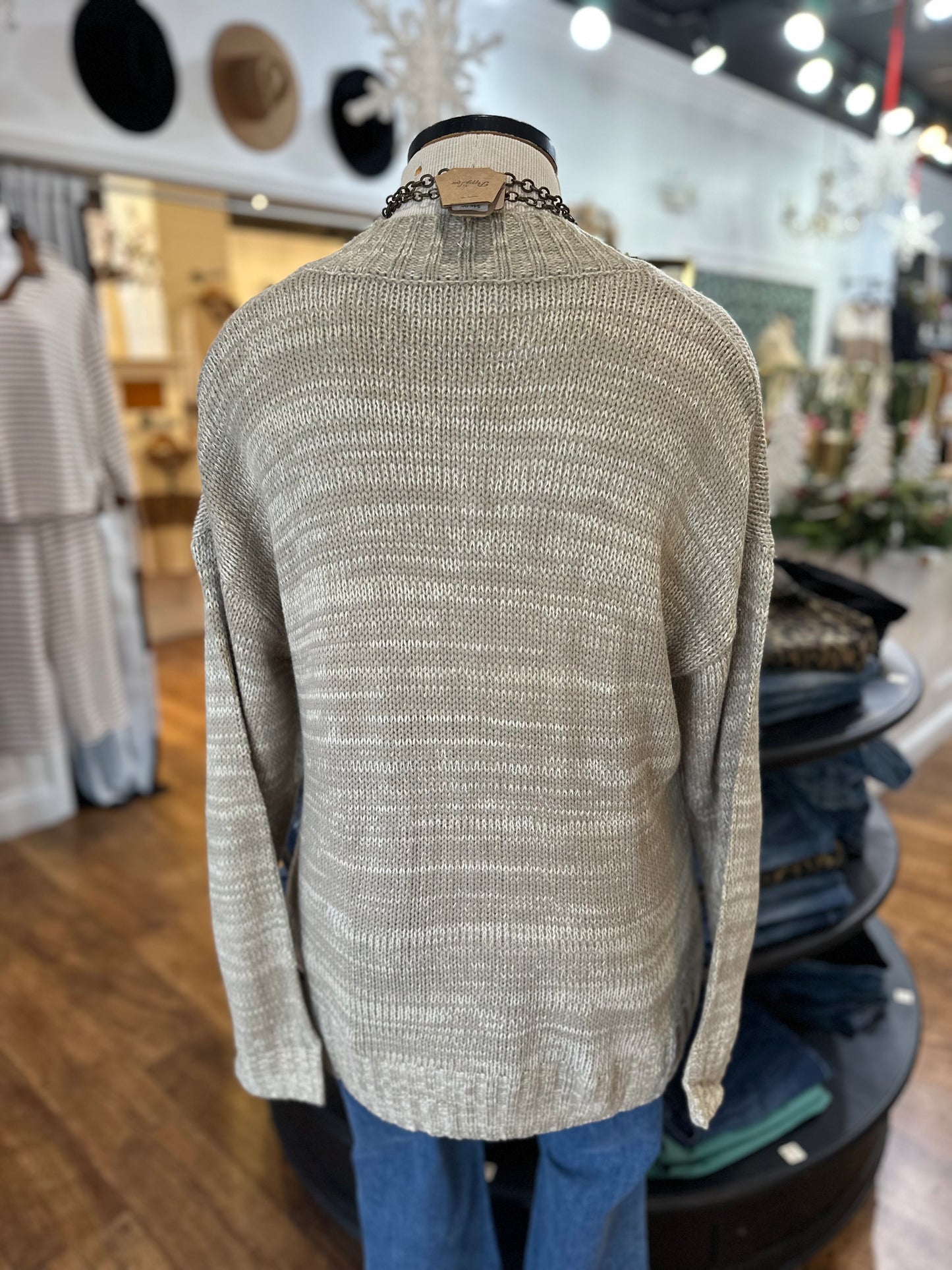 Chasing The Light V-Neck Sweater