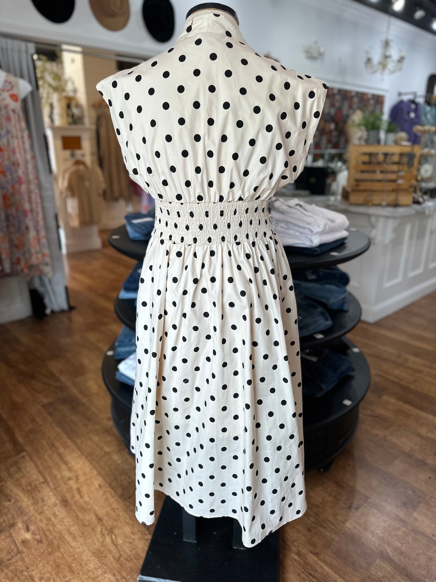 Spotted In Soho Polka Dot Dress