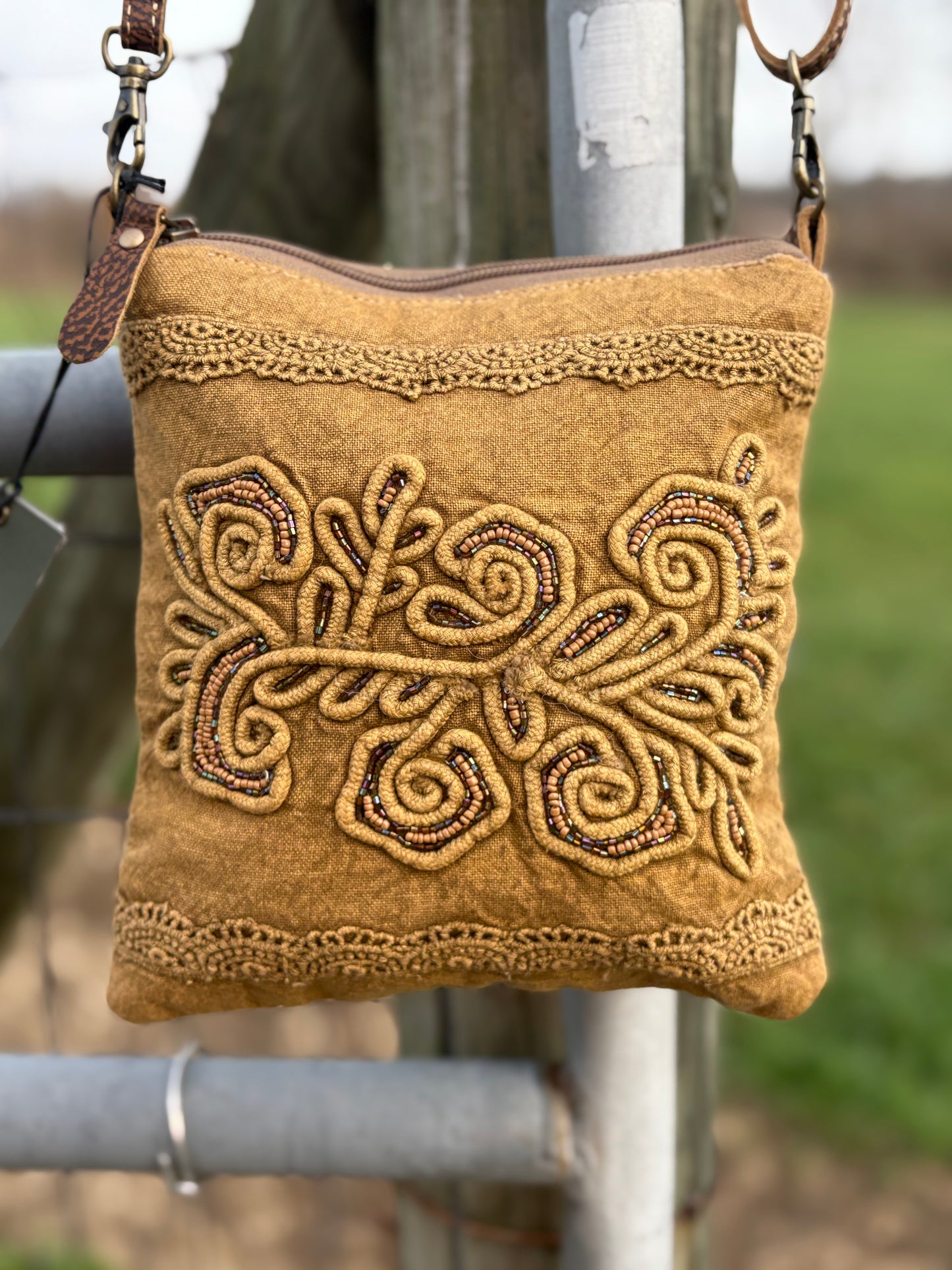 Myra Mesa Beaded Beauty Crossbody Bag