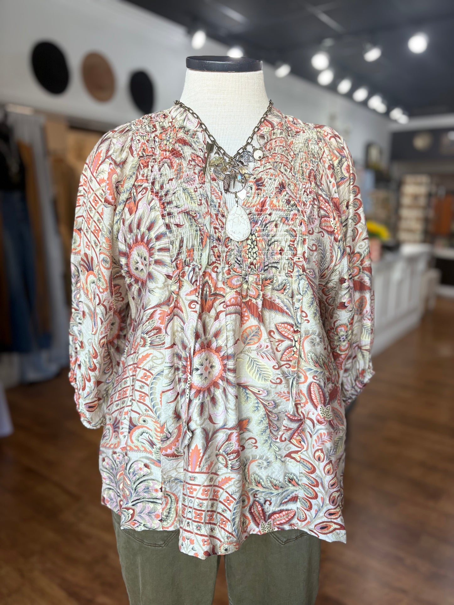Day Trip Floral Top