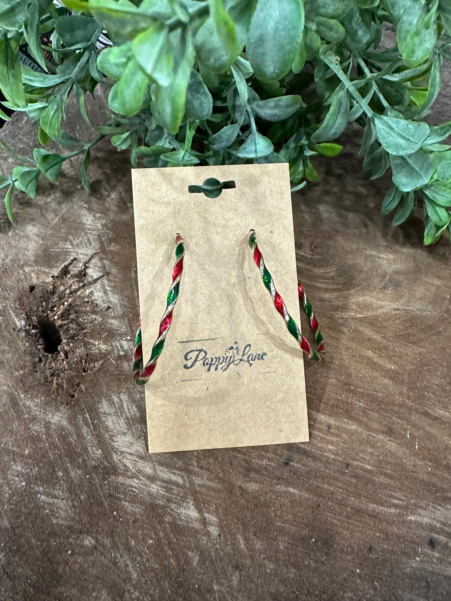 In The Spirit Enamel Hoop Earrings