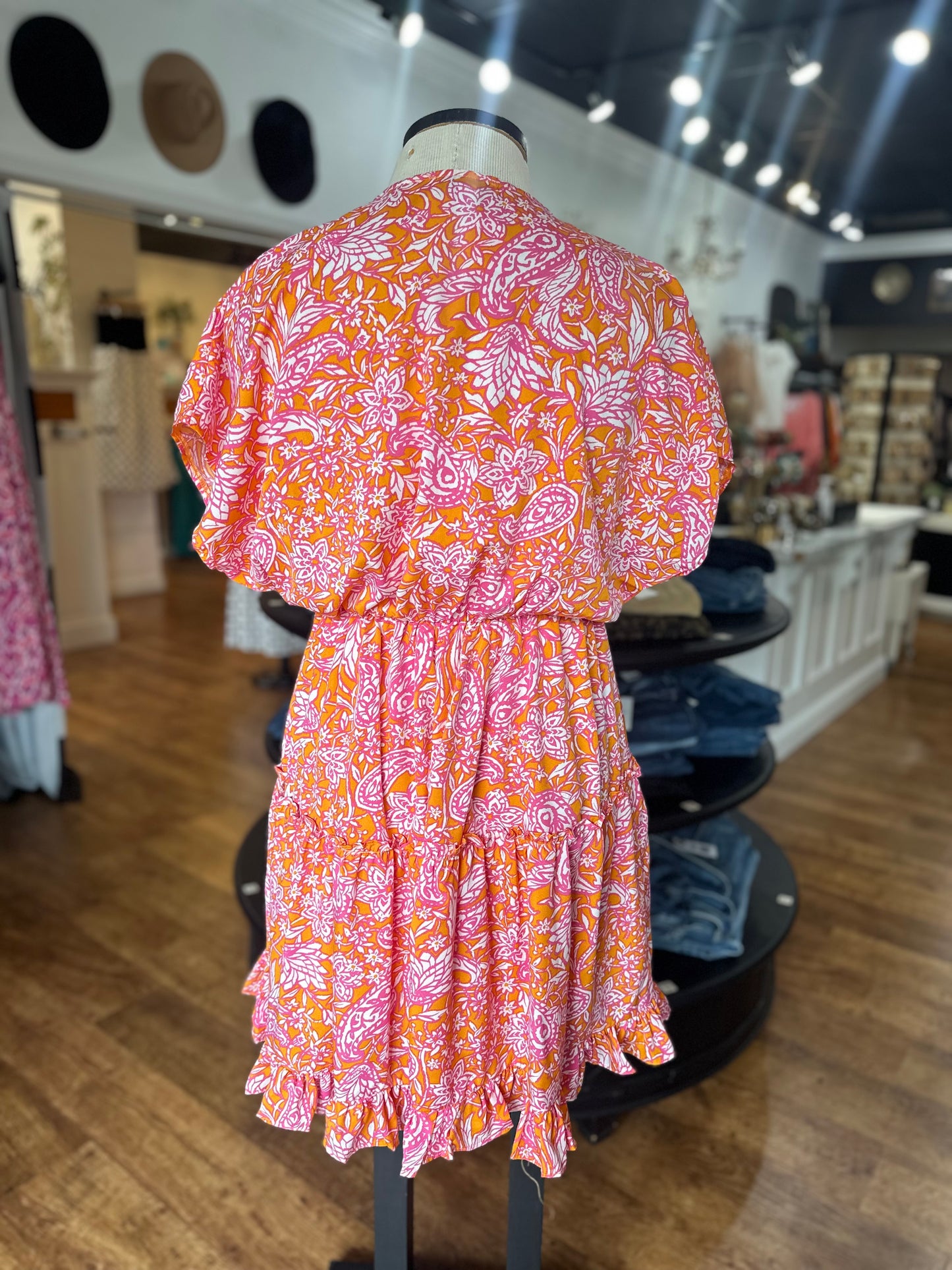 Flutter And Flounce Dress