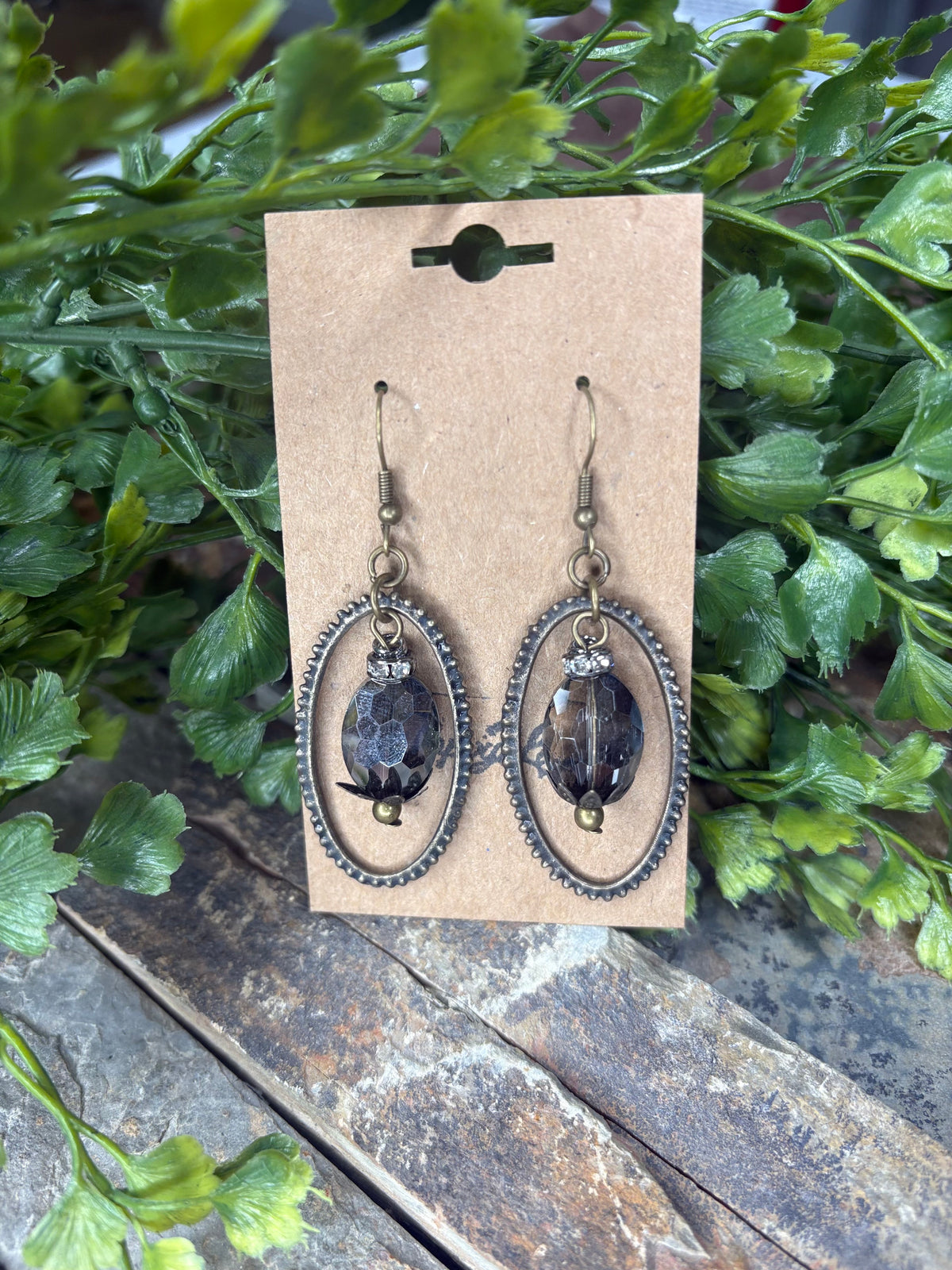 Timeless Oval Dangle Earrings