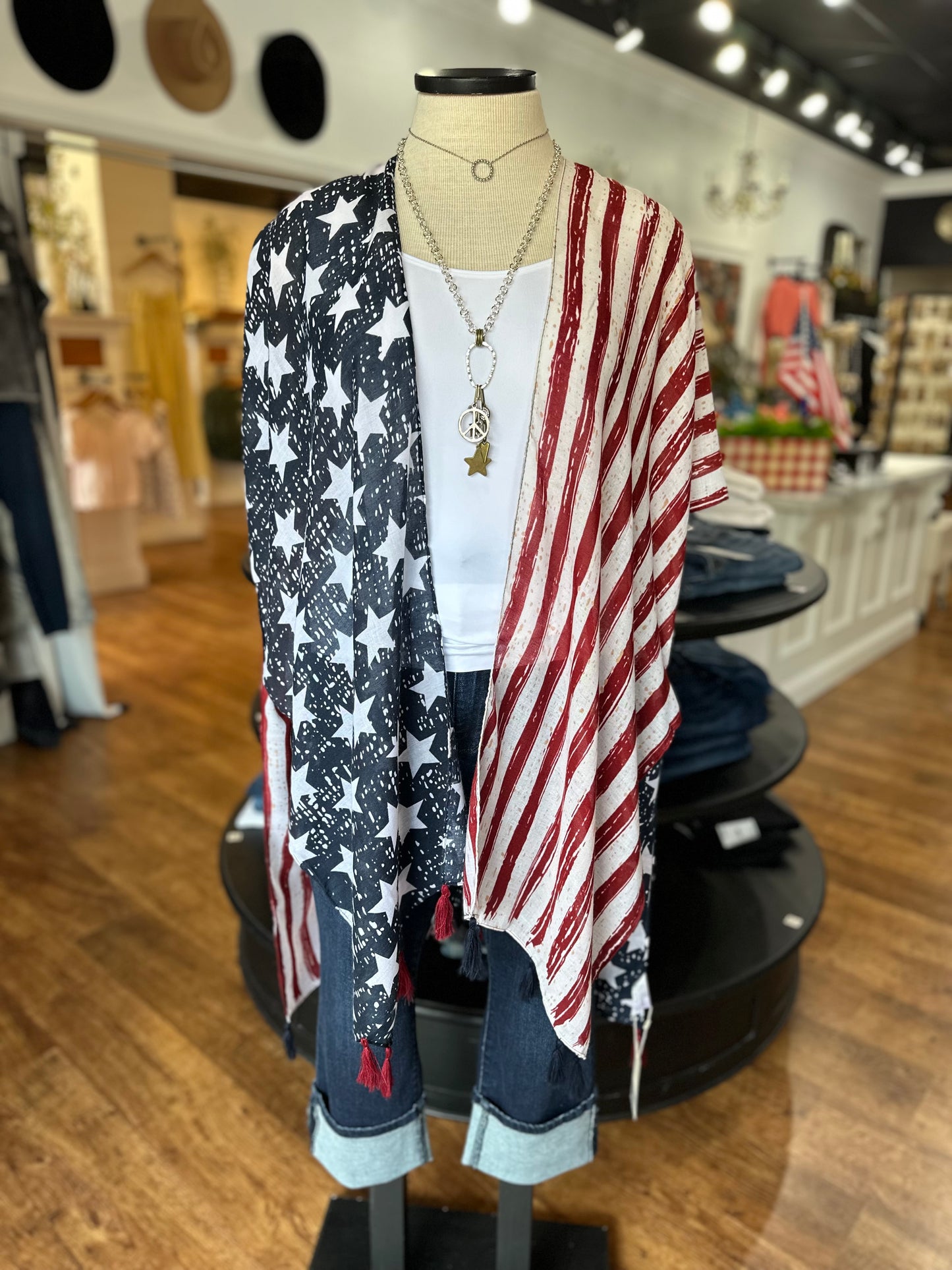 Americana Charm Kimono