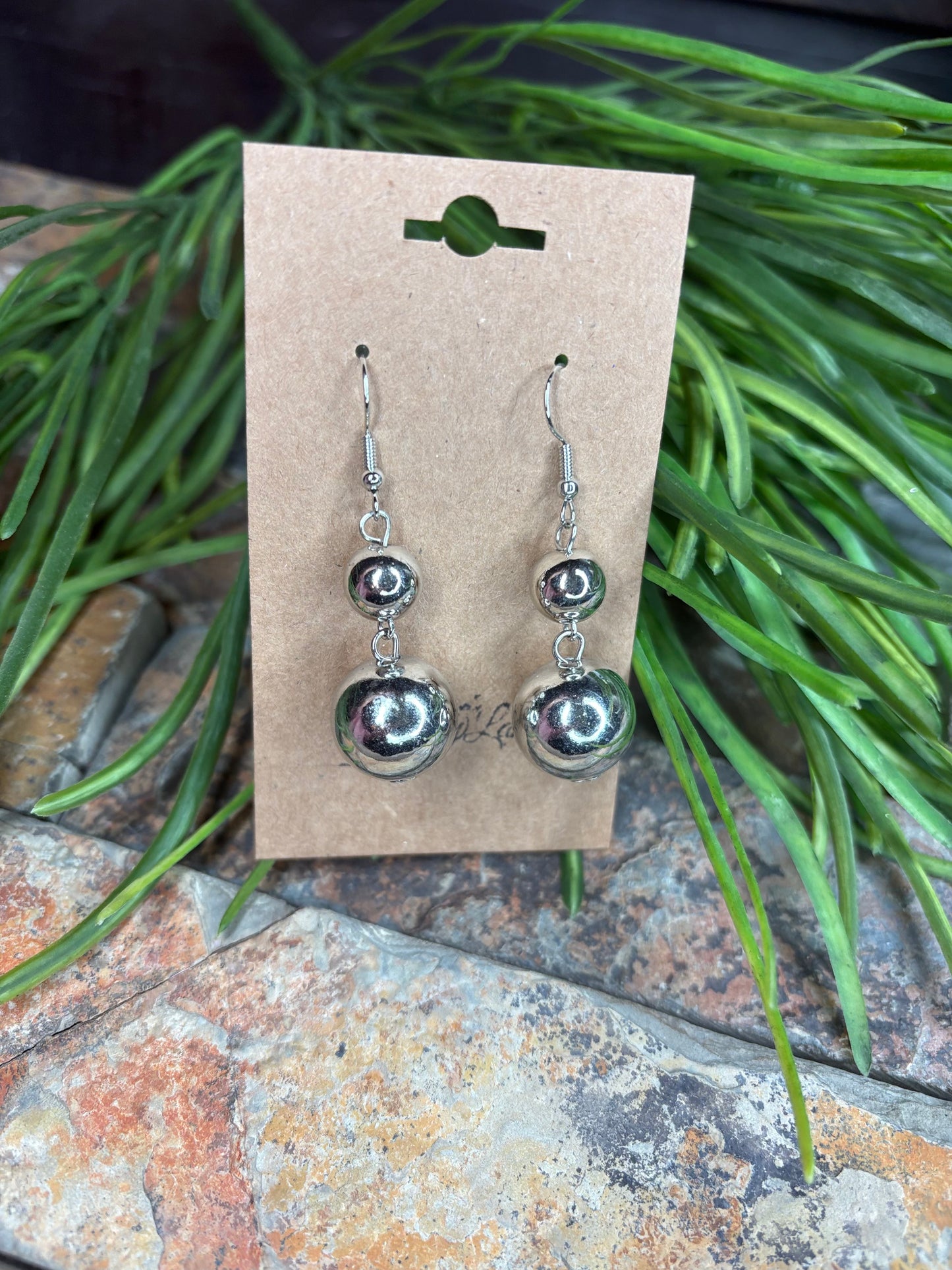Happy Moments Dangle Earrings (Silver)