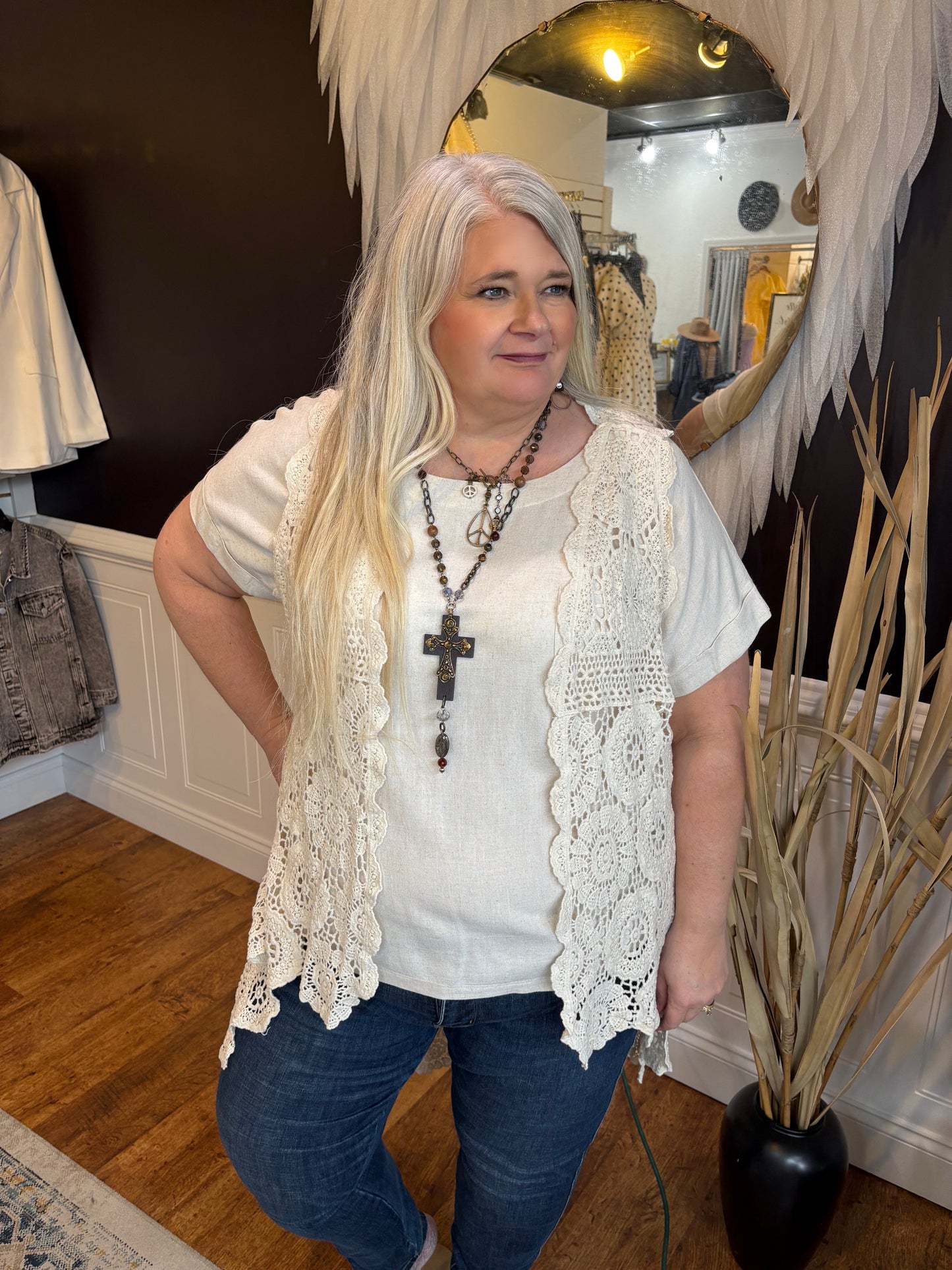 Boho Belle Crochet Vest