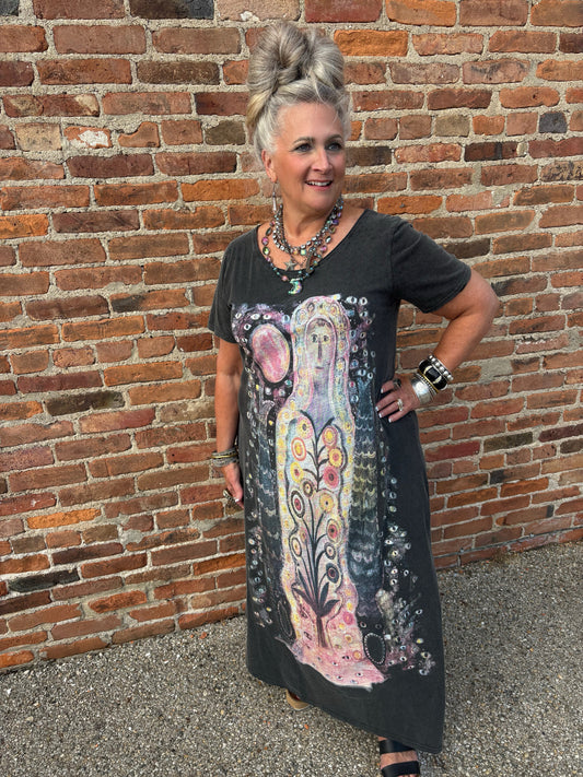 Sea Goddess Maxi Dress ~ Jaded Gypsy