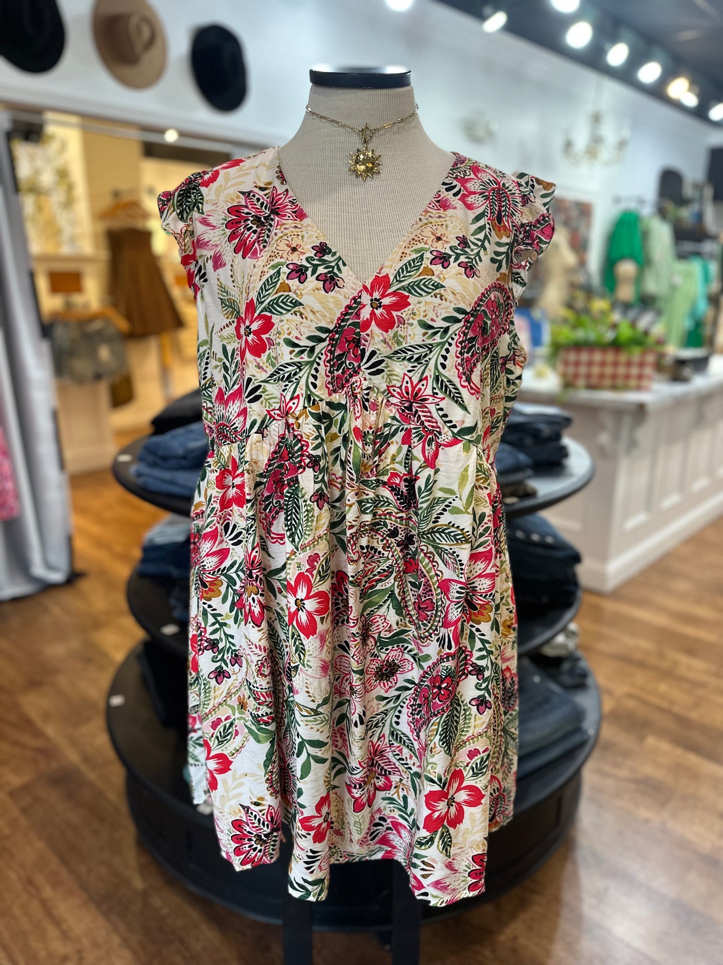 Just Wanna Be Her Floral Dress
