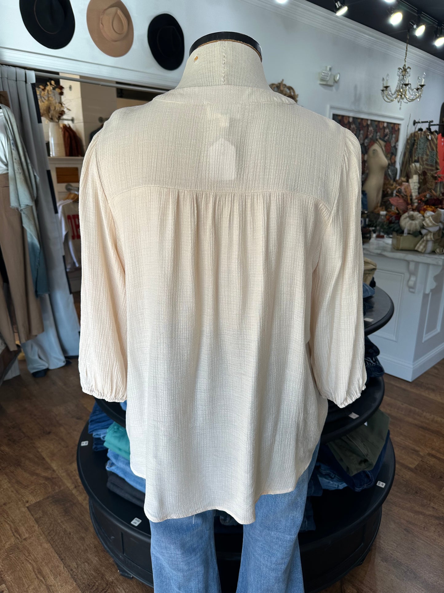 All Tied Up Front Tie Top