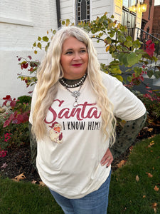 I Know Him Christmas Graphic Tee