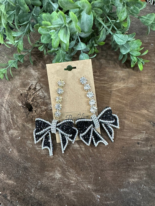Moment For You Bow Earrings