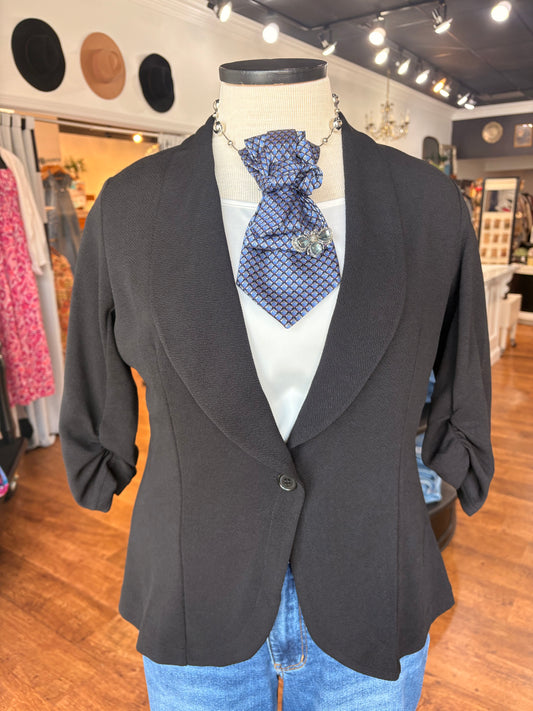 Midtown Muse Black Blazer