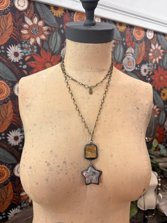 Wanderlust Star Stone Necklace