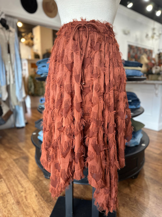 Rust Star Skirt