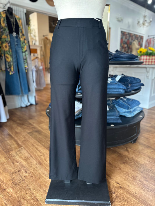 In The Know Straight Leg Ponte Pants