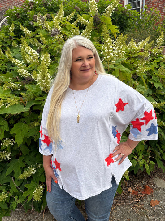 Celebrate America Star Top