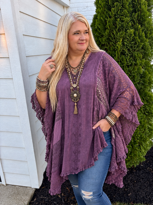 Wandering Lace Kaftan
