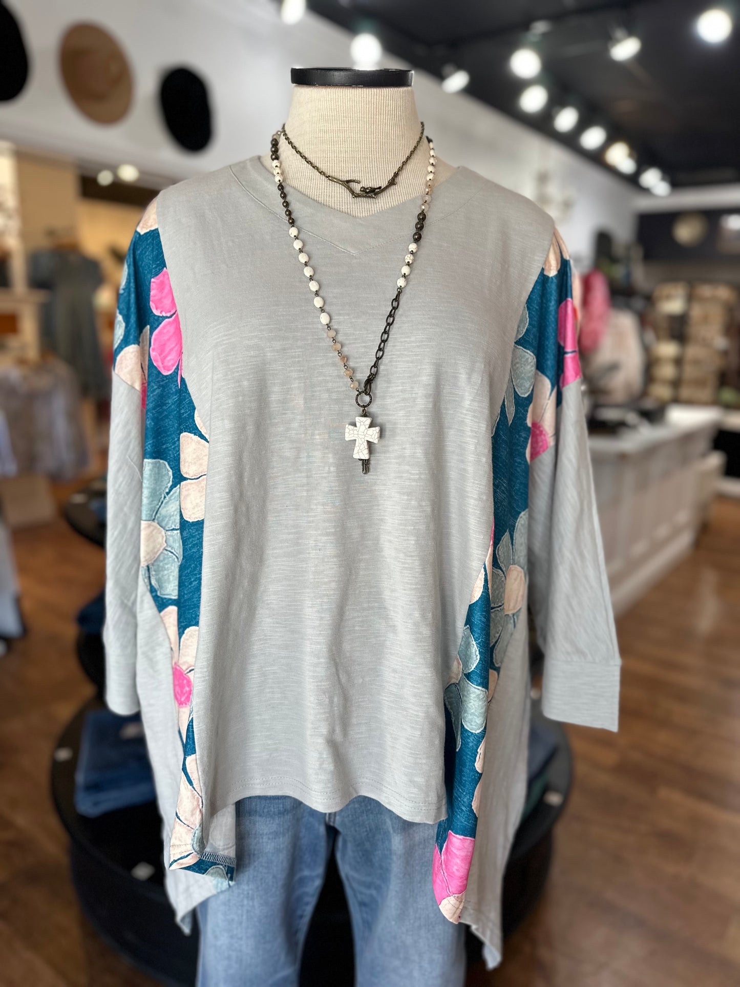 Full Bloom Patchwork Top