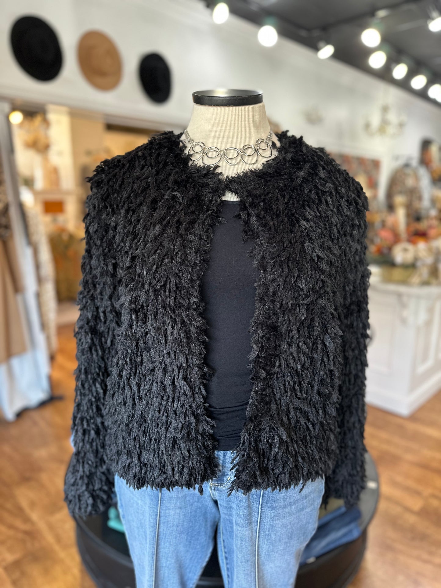 Just The Way You Are Faux Fur Jacket