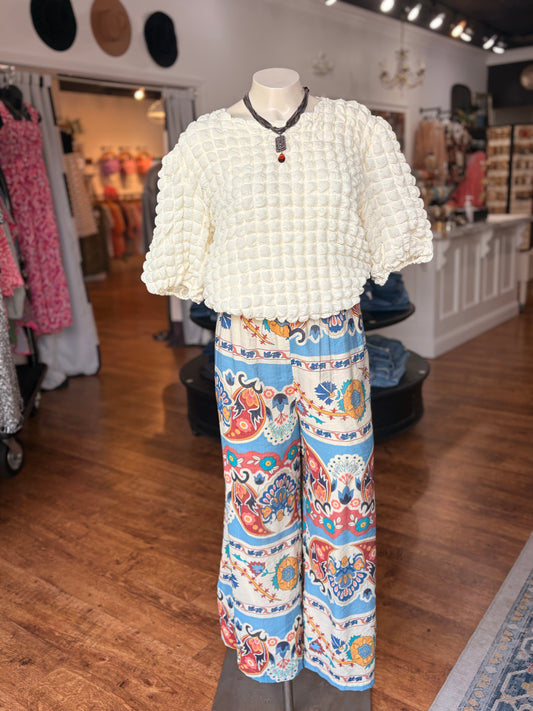 Share Your Story Printed Pants
