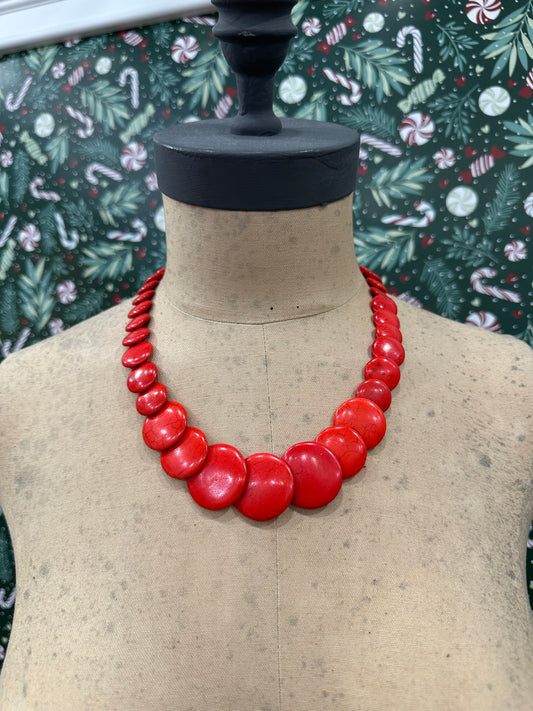 Moving Forward Beaded Necklace