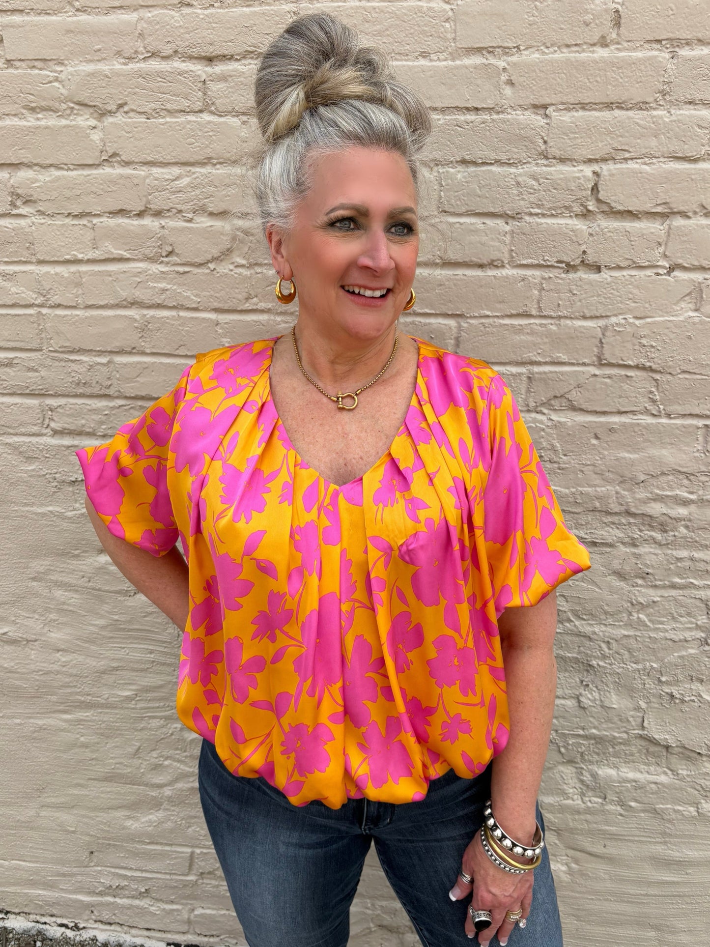 Always Stylish Floral Top