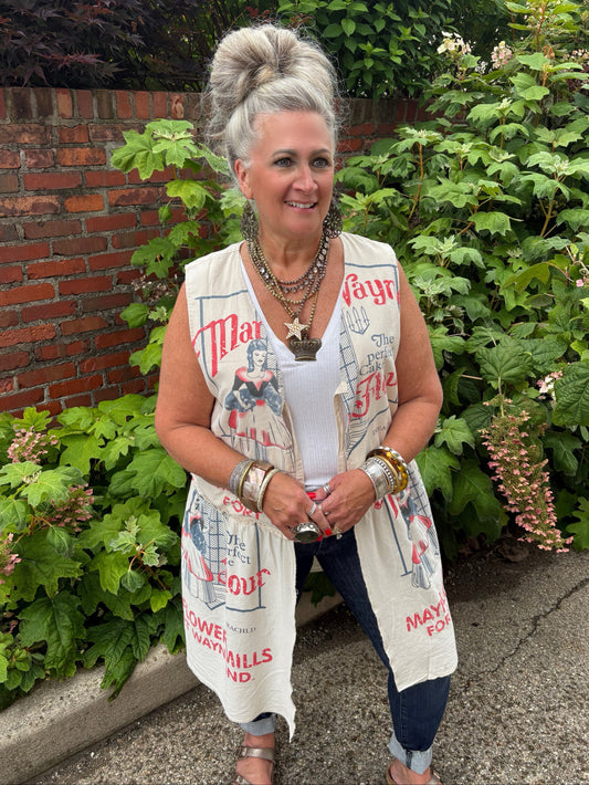 Jaded Gypsy Morning Mayflower Vest