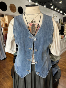 Girl Boss Denim Vest