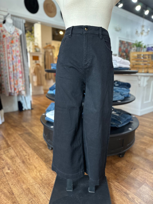CHLOE Ankle Wide Leg Jean / Risen