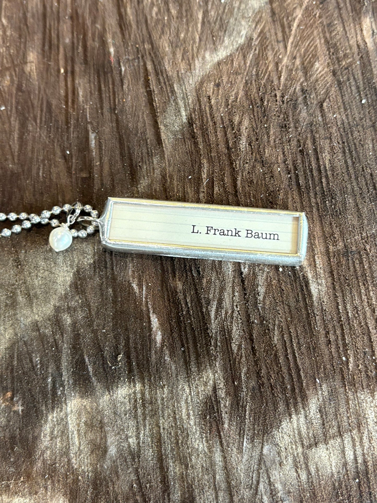 Tell My Story Necklace ~ The Wizard of Oz