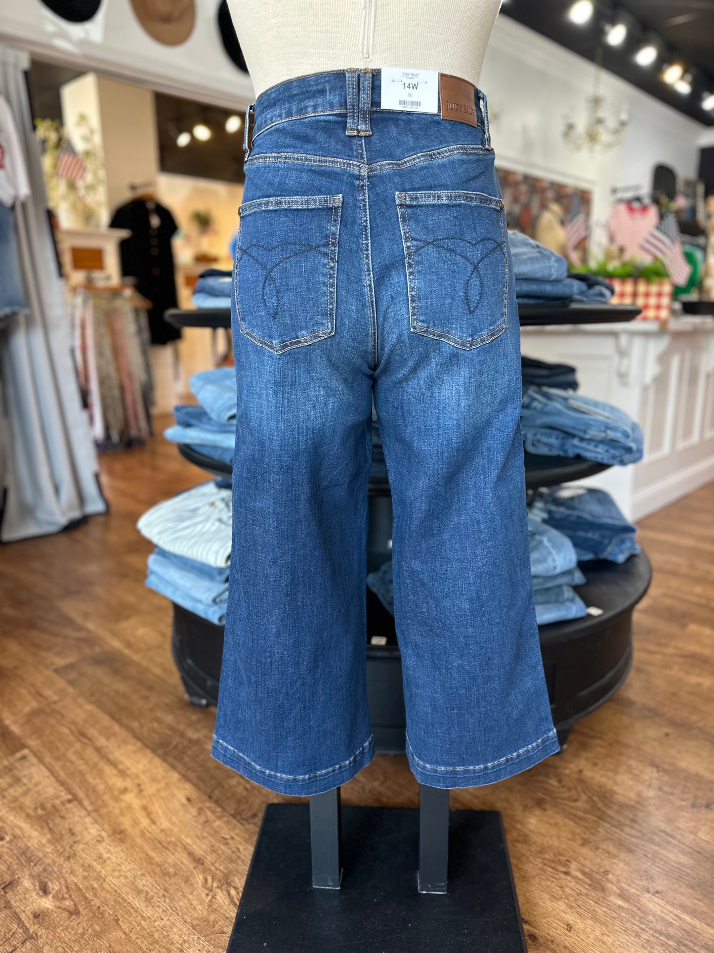 Judy Blue High Waist Tummy Control Ankle Jean ~ CLAUDIA