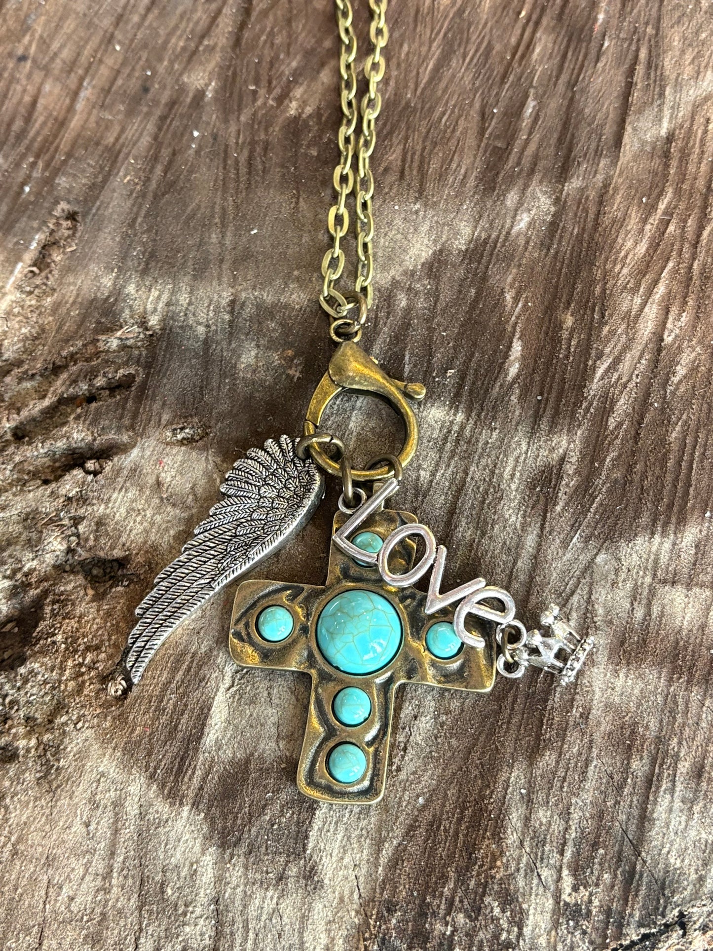 Vintage Charm, Timeless Love Necklace