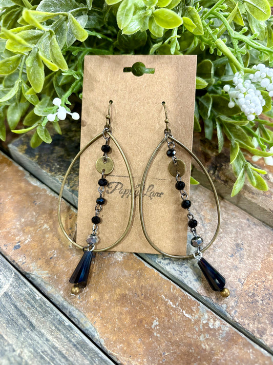 Call The Shots Teardrop Earrings