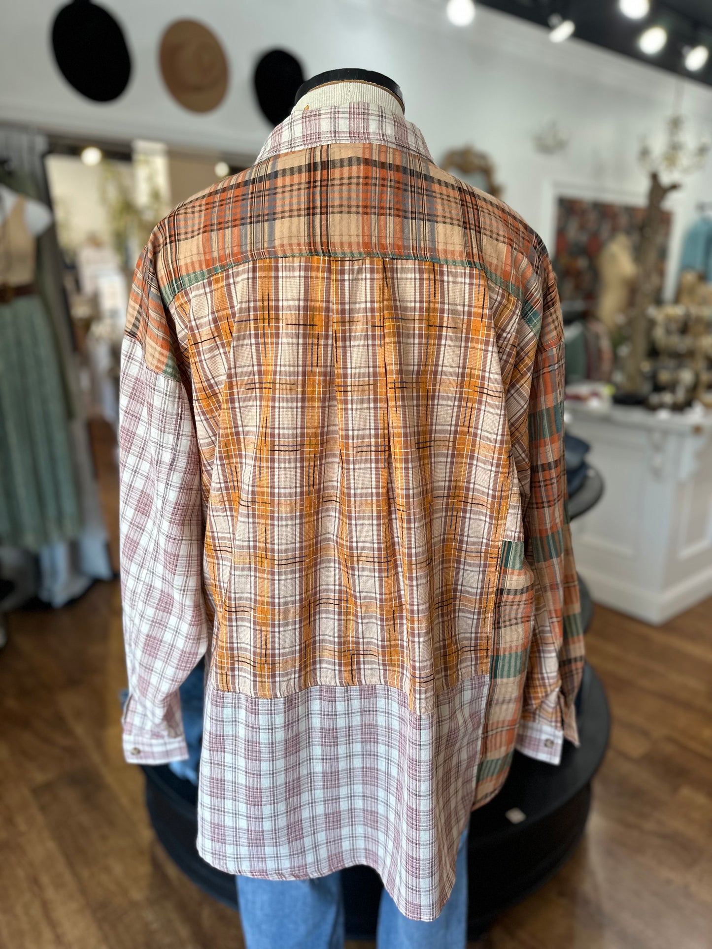 Something More Plaid Button Down Shirt