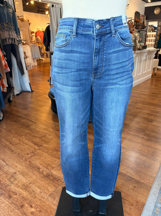 Judy Blue Cuffed Slim Fit Jean ~ CLARA