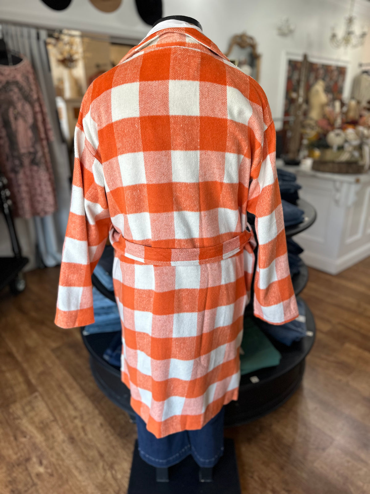Easy Afternoon Plaid Shacket