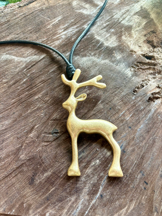Oh Deer! Christmas Necklace