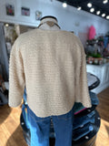 Glad You're Here Flare Sleeve Sweater ~ Beige