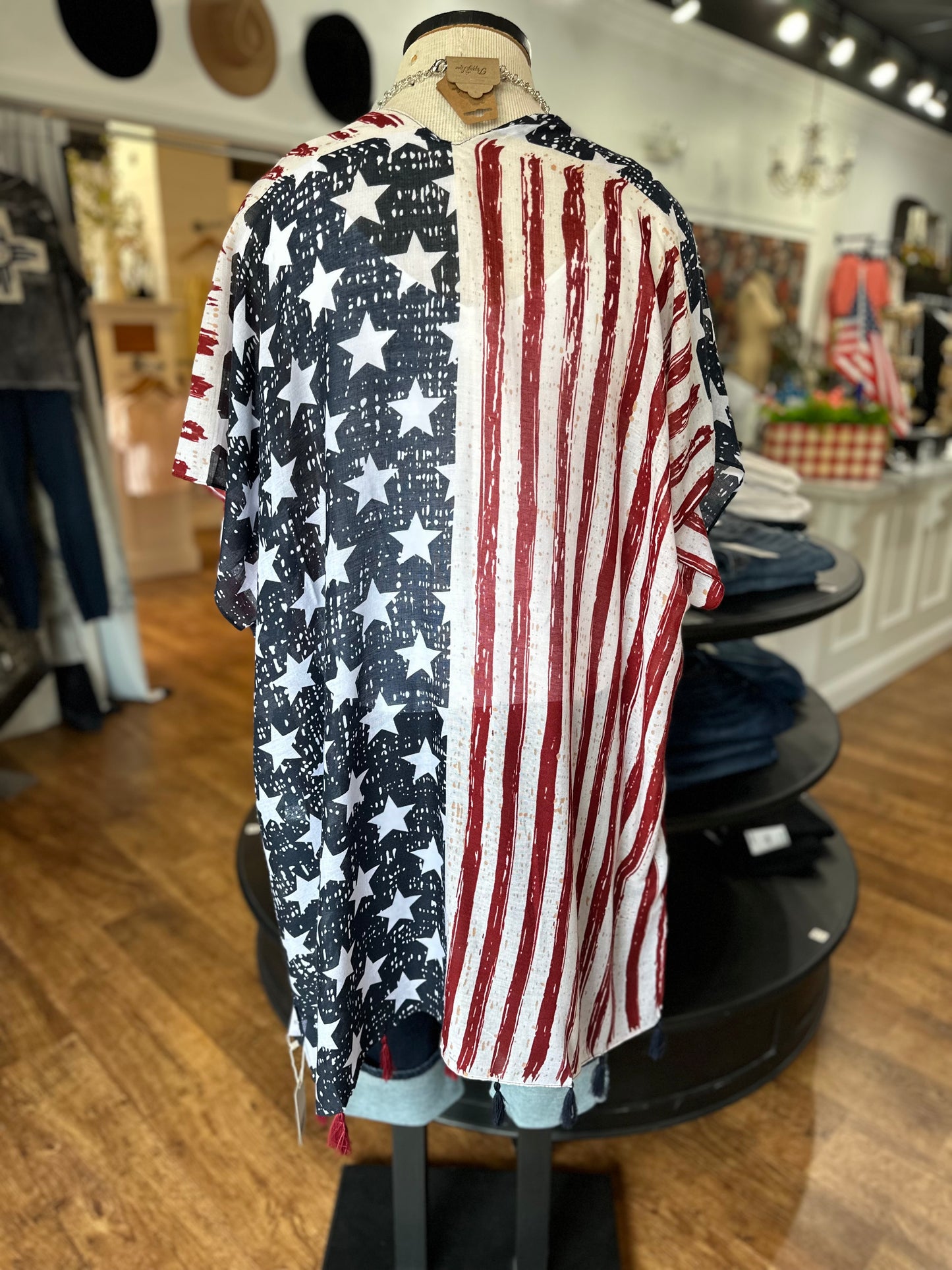 Americana Charm Kimono