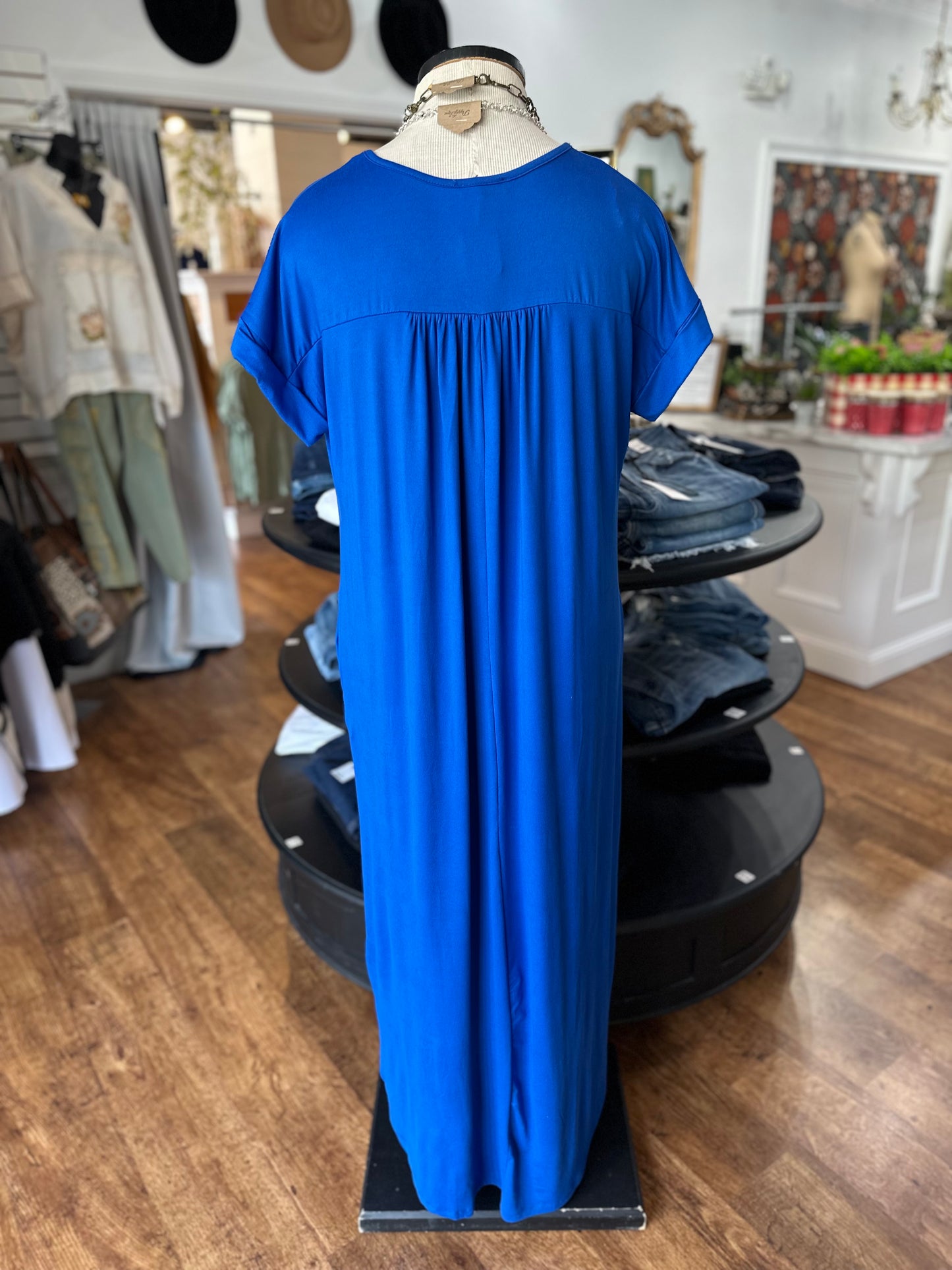 Cue The Casual Maxi Dress ~ Royal Blue