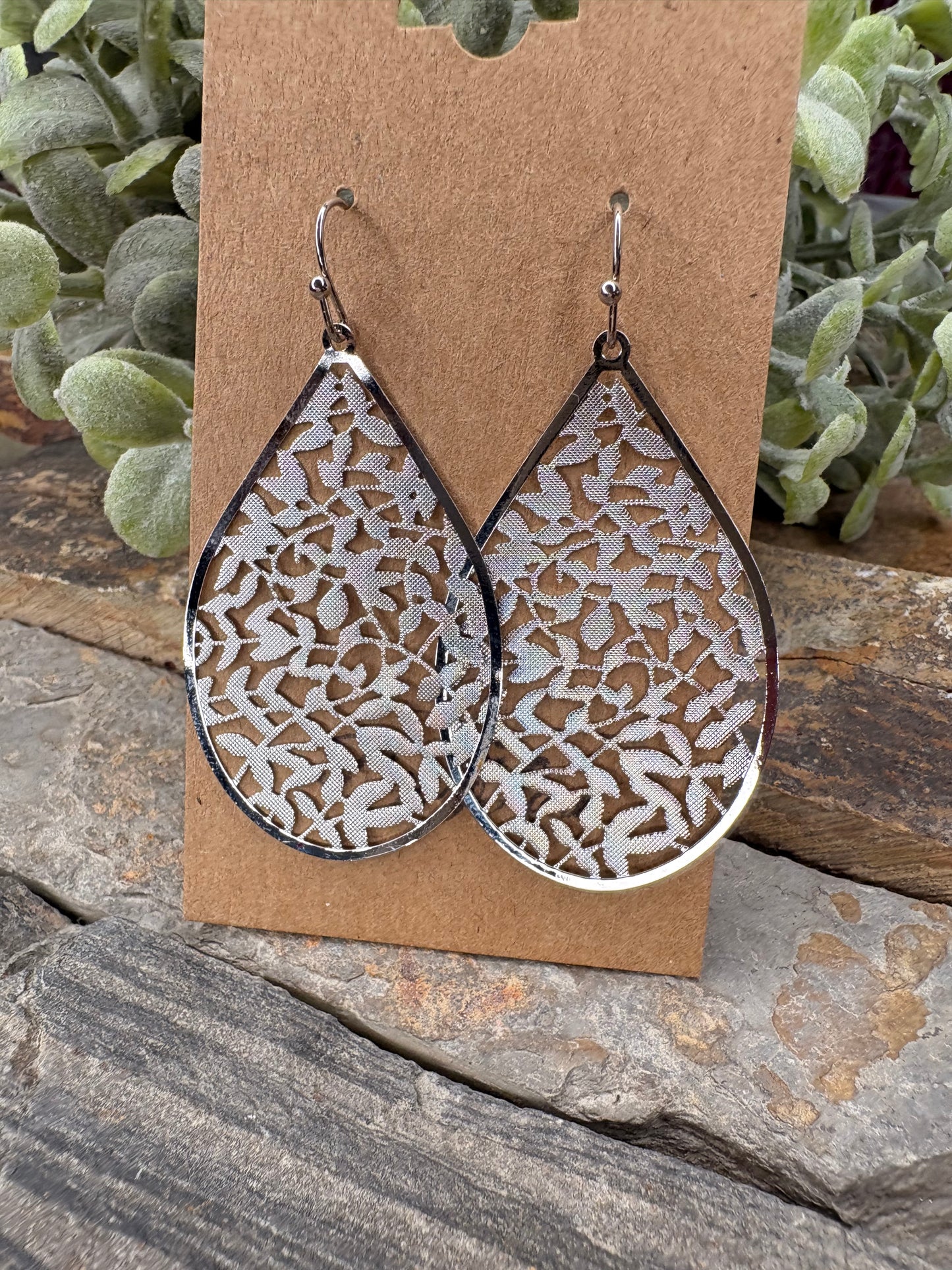 Botanical Muse Filigree Earrings