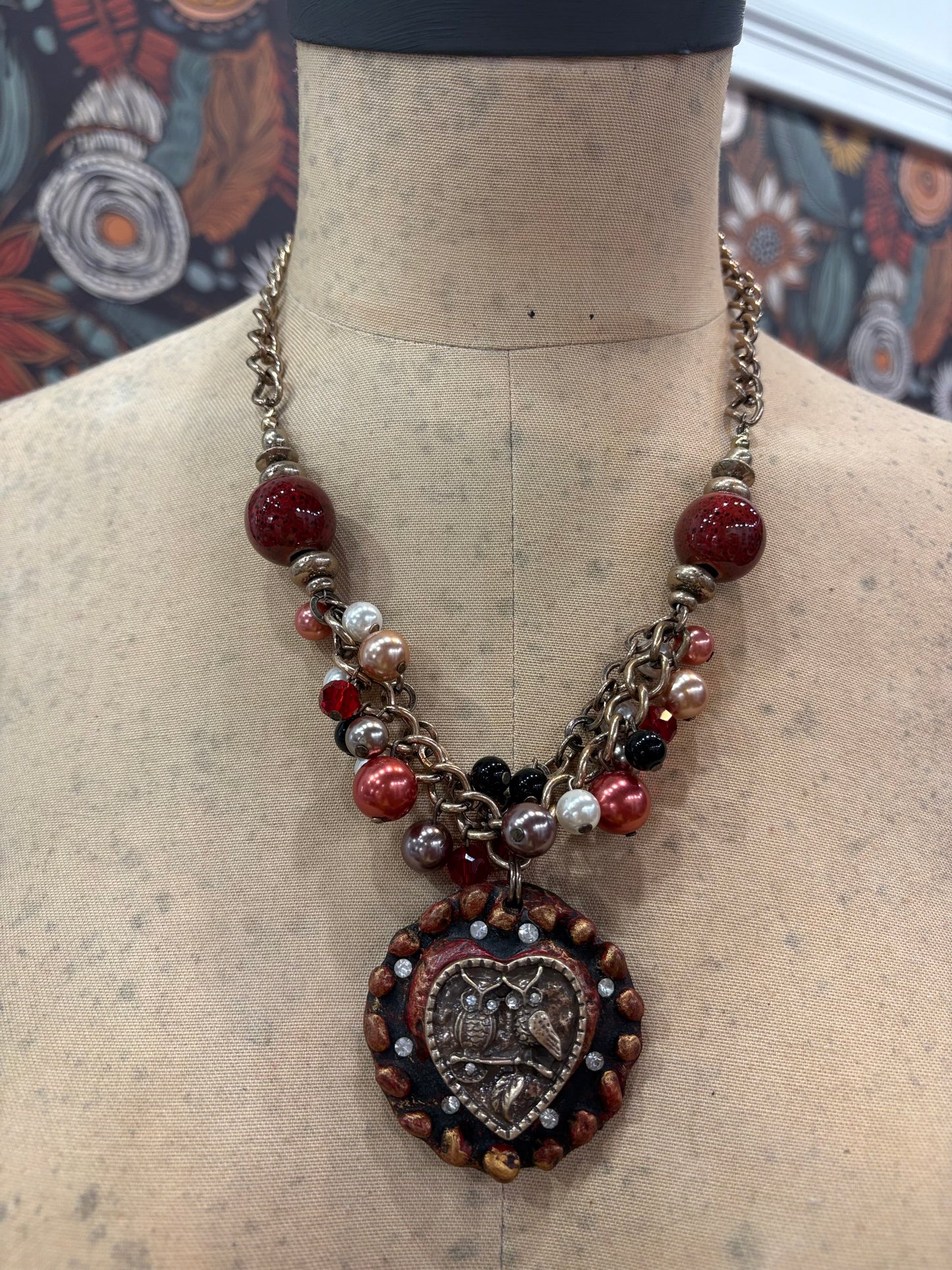 Owl Always Love This Charm Necklace & Earring Set