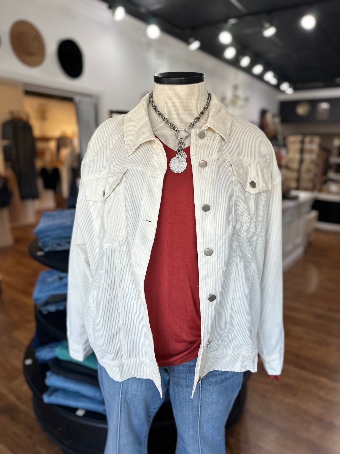 Hayride Honey Corduroy Jacket
