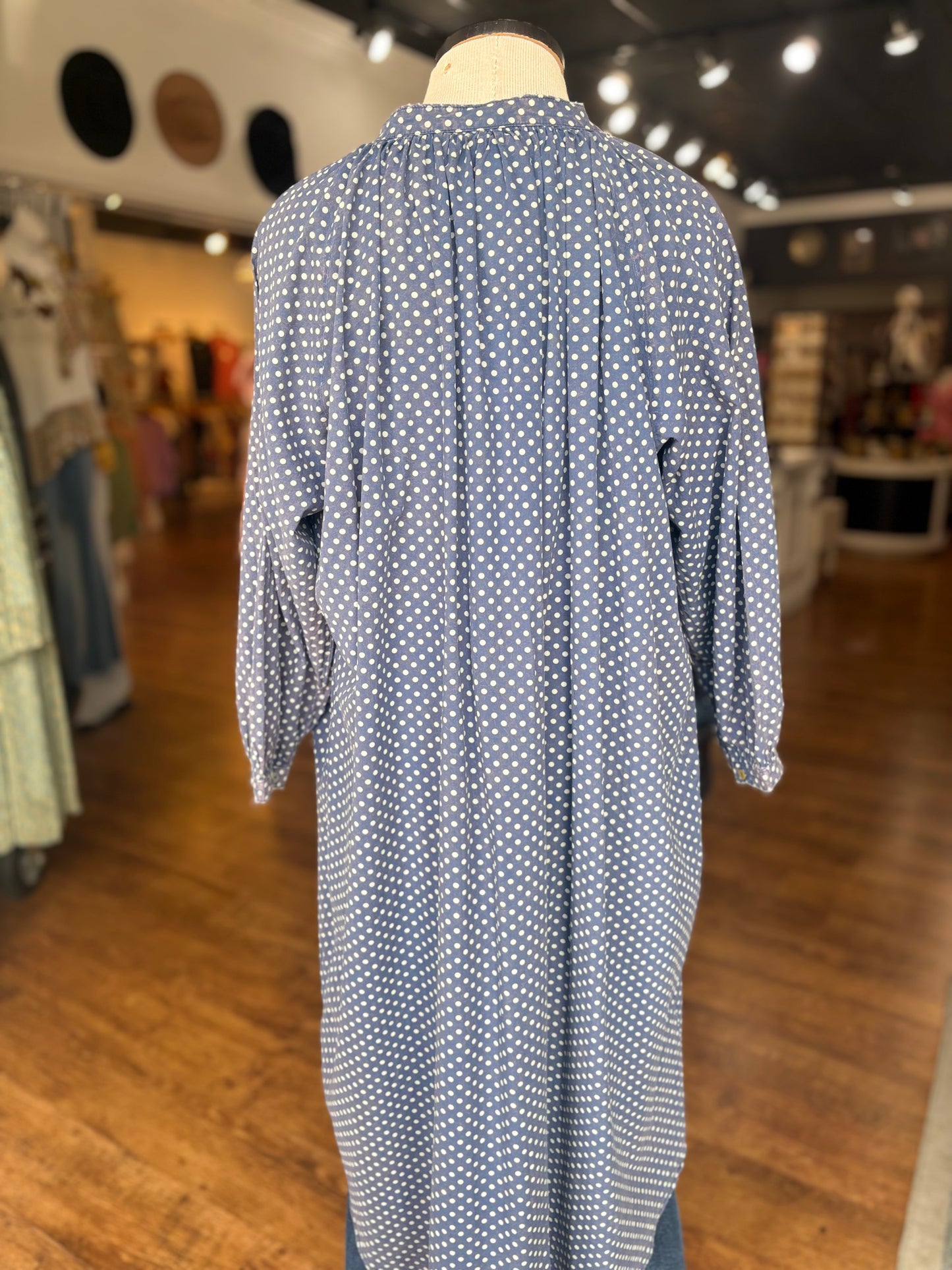 Jaded Gypsy Sweet Nothings Dress ~ Navy Dot