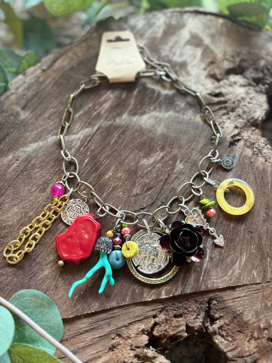 Center Stage Charm Necklace