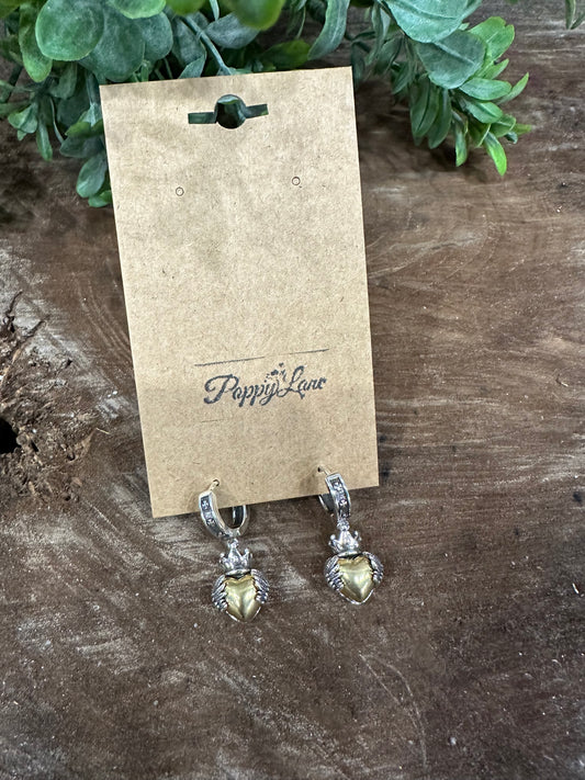 Little Moments Heart Earrings