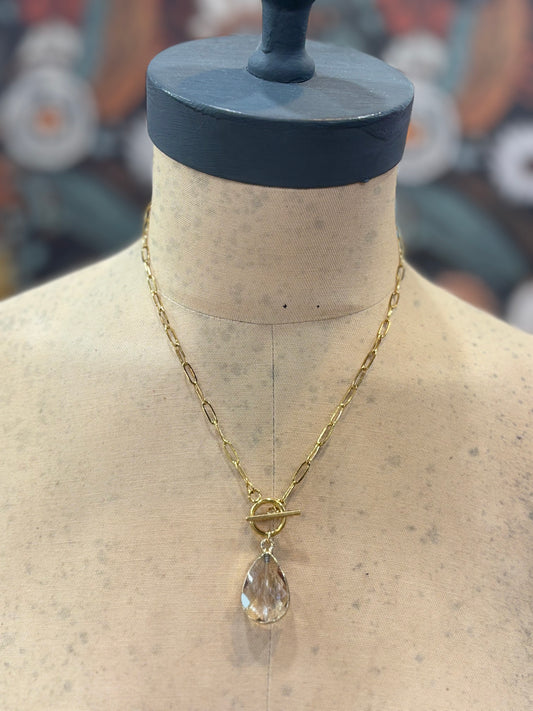 Proof Of Elegance Crystal Necklace