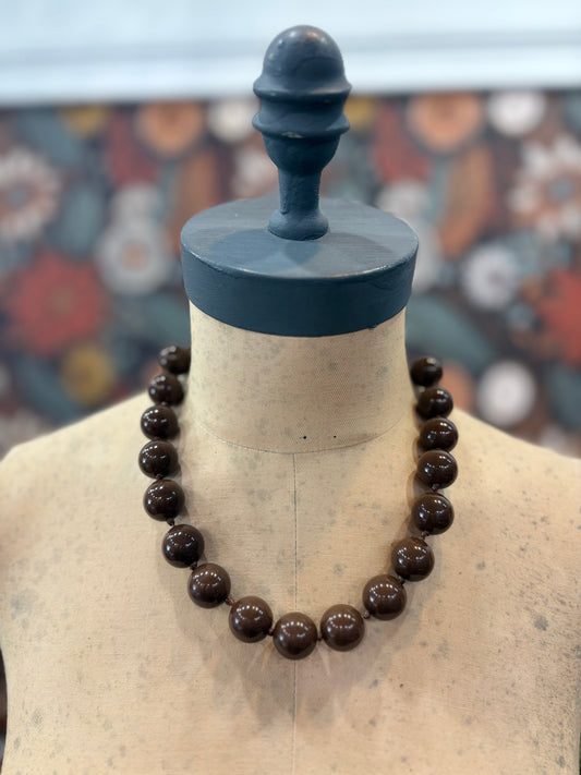 Just Bead It! Necklace - Brown